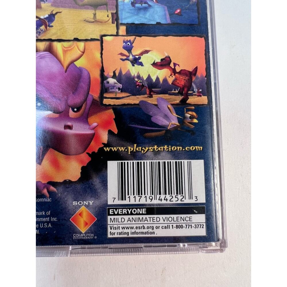 Spyro Ripto's Rage PlayStation Manual Included Black Label Tested - Picture 4 of 4